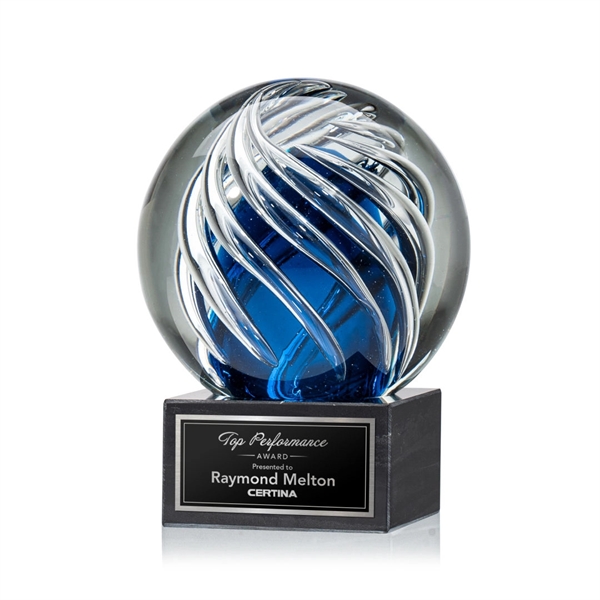 Custom Genista Award on Square Marble Base