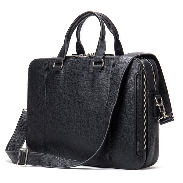 15.6 Inch Laptop Crazy Horse Leather Travel Messenger Bag - 15.6 Inch Laptop Crazy Horse Leather Travel Messenger Bag - Image 2 of 4