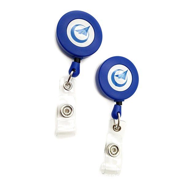 Retractable Badge Holder with Belt Clip Key Ring - Retractable Badge Holder with Belt Clip Key Ring - Image 3 of 3