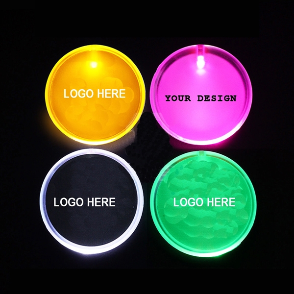 Light Up Button Badge 2" - Light Up Button Badge 2" - Image 1 of 2