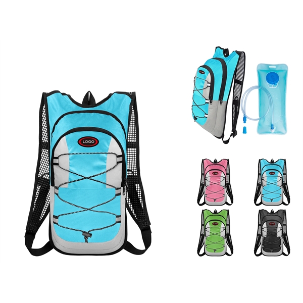 Hydration Pack W/ 2 Liter Water Bladder - Hydration Pack W/ 2 Liter Water Bladder - Image 0 of 1