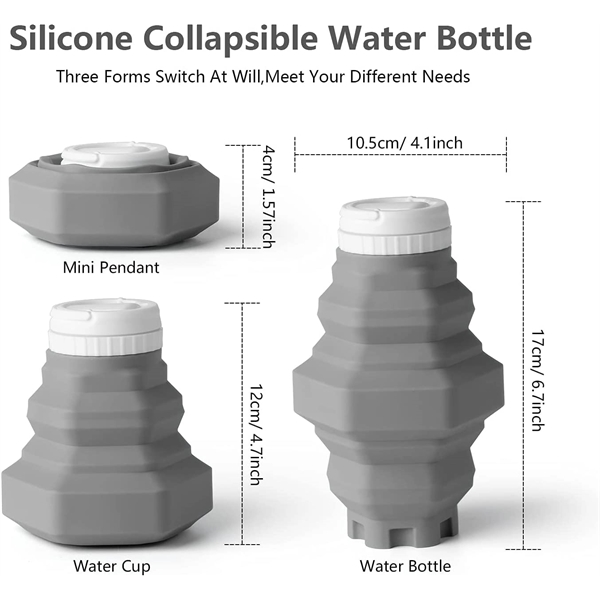 17oz Collapsible Water Bottle - 17oz Collapsible Water Bottle - Image 1 of 4