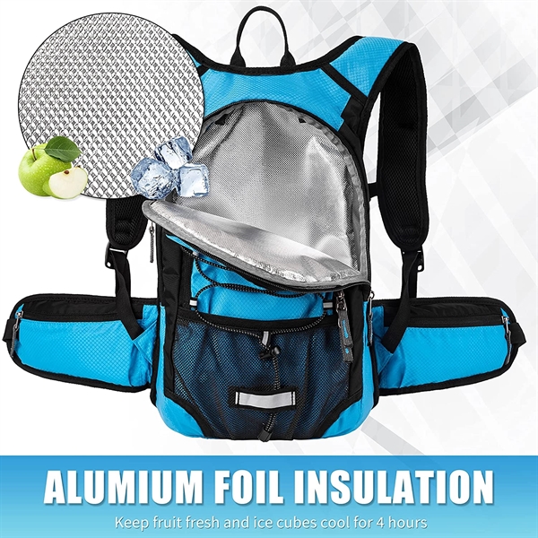 Hydration Backpack with 2L Water Bladder - Hydration Backpack with 2L Water Bladder - Image 1 of 5