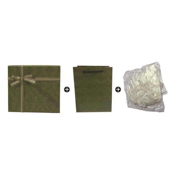 Green Christmas Empty Gift Box - Green Christmas Empty Gift Box - Image 3 of 4