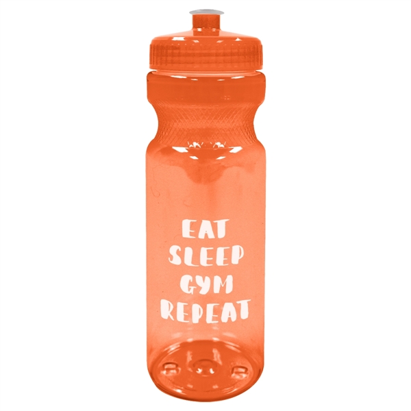 28 Oz. Poly-Clear Fitness Bottle - 28 Oz. Poly-Clear Fitness Bottle - Image 11 of 18