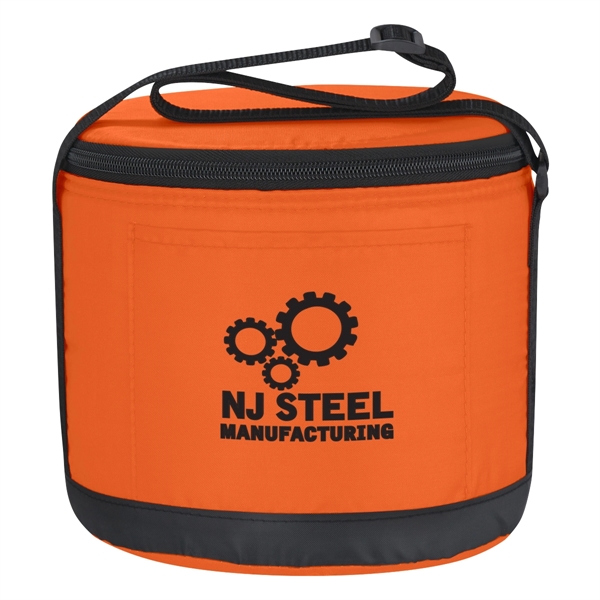 Cans-To-Go Round Cooler Bag - Cans-To-Go Round Cooler Bag - Image 3 of 16