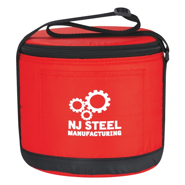 Cans-To-Go Round Cooler Bag - Cans-To-Go Round Cooler Bag - Image 4 of 16