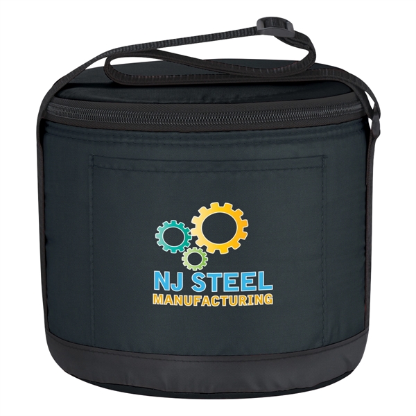 Cans-To-Go Round Cooler Bag - Cans-To-Go Round Cooler Bag - Image 6 of 16