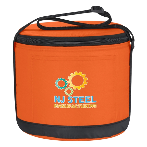 Cans-To-Go Round Cooler Bag - Cans-To-Go Round Cooler Bag - Image 8 of 16