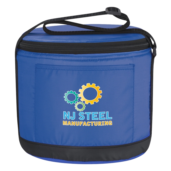 Cans-To-Go Round Cooler Bag - Cans-To-Go Round Cooler Bag - Image 10 of 16