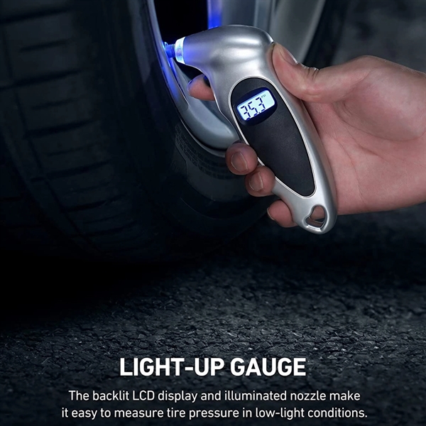Digital Tire Pressure Gauge - Digital Tire Pressure Gauge - Image 2 of 3