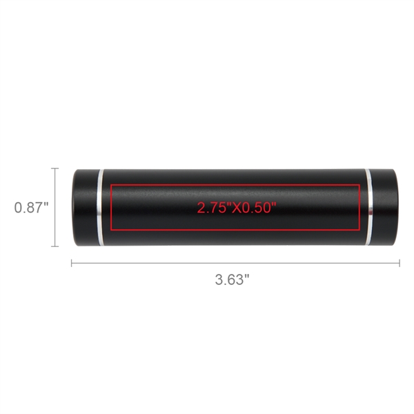 Edgewater Classic Cylinder Power Bank - Edgewater Classic Cylinder Power Bank - Image 14 of 17