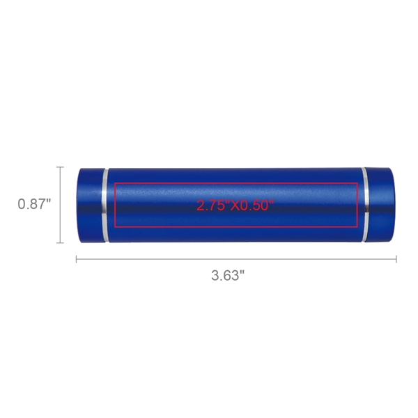 Edgewater Classic Cylinder Power Bank - Edgewater Classic Cylinder Power Bank - Image 15 of 17