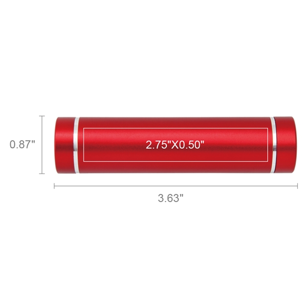 Edgewater Classic Cylinder Power Bank - Edgewater Classic Cylinder Power Bank - Image 16 of 17