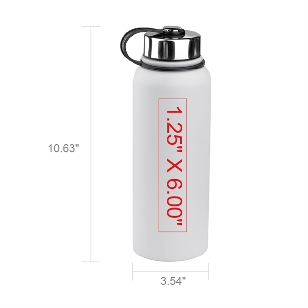 Redwood 40oz Stainless Steel Water Bottle - Redwood 40oz Stainless Steel Water Bottle - Image 14 of 20