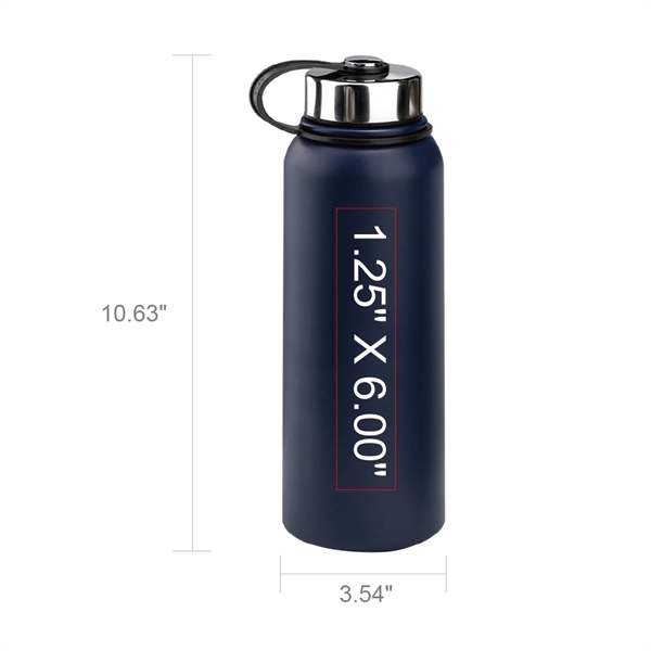 Redwood 40oz Stainless Steel Water Bottle - Redwood 40oz Stainless Steel Water Bottle - Image 18 of 20