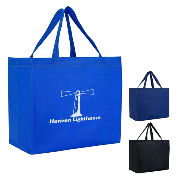 Heat Sealed Non-Woven Grande Tote Bag - Heat Sealed Non-Woven Grande Tote Bag - Image 0 of 10