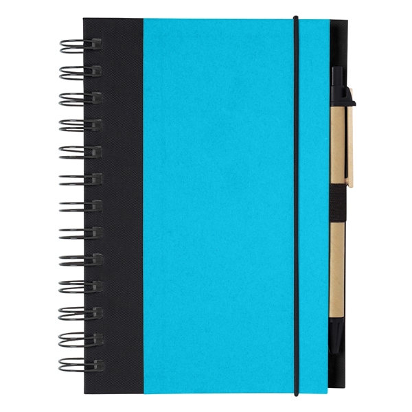 Eco-Inspired Spiral Notebook & Pen - Eco-Inspired Spiral Notebook & Pen - Image 0 of 21