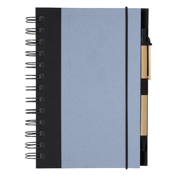 Eco-Inspired Spiral Notebook & Pen - Eco-Inspired Spiral Notebook & Pen - Image 2 of 21