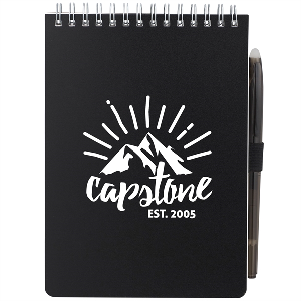 5' x 7' Mineral Stone Field Reporter Notebook w/Pe