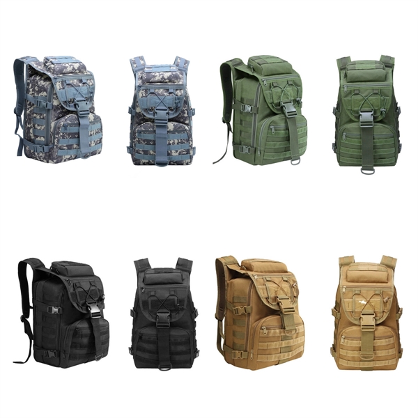 Custom Military Tactical Assault Trekking Backpack - Custom Military Tactical Assault Trekking Backpack - Image 3 of 6