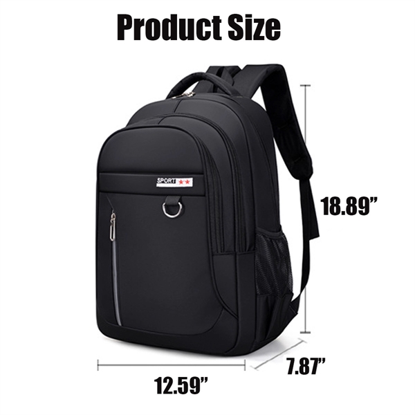 Large Capacity Portability School Travel Laptop Backpack - Large Capacity Portability School Travel Laptop Backpack - Image 1 of 6