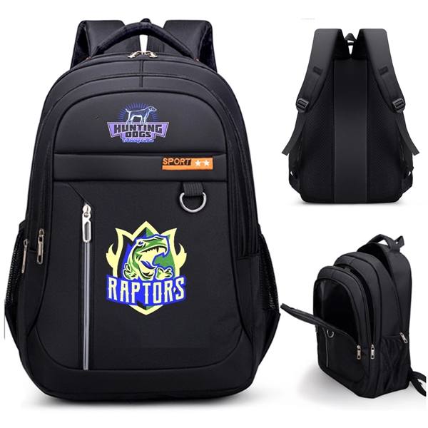 Large Capacity Portability School Travel Laptop Backpack - Large Capacity Portability School Travel Laptop Backpack - Image 3 of 6