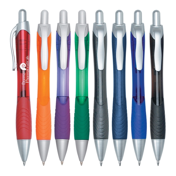 Rio Gel Pen With Contoured Rubber Grip - Rio Gel Pen With Contoured Rubber Grip - Image 0 of 24