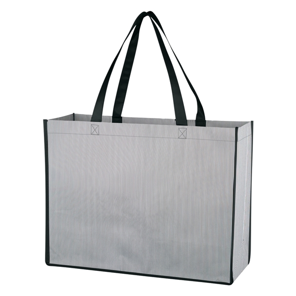 Matte Laminated Non-Woven Bahama Tote Bag - Matte Laminated Non-Woven Bahama Tote Bag - Image 1 of 11