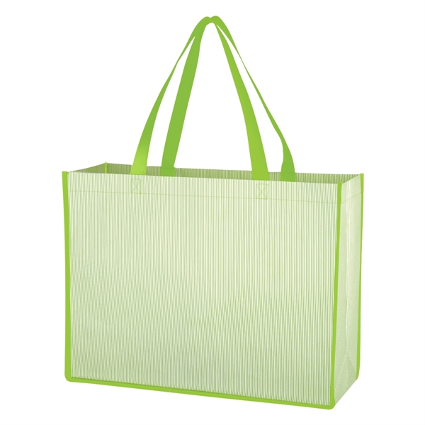 Matte Laminated Non-Woven Bahama Tote Bag - Matte Laminated Non-Woven Bahama Tote Bag - Image 5 of 11