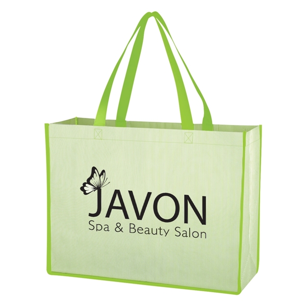 Matte Laminated Non-Woven Bahama Tote Bag - Matte Laminated Non-Woven Bahama Tote Bag - Image 4 of 11