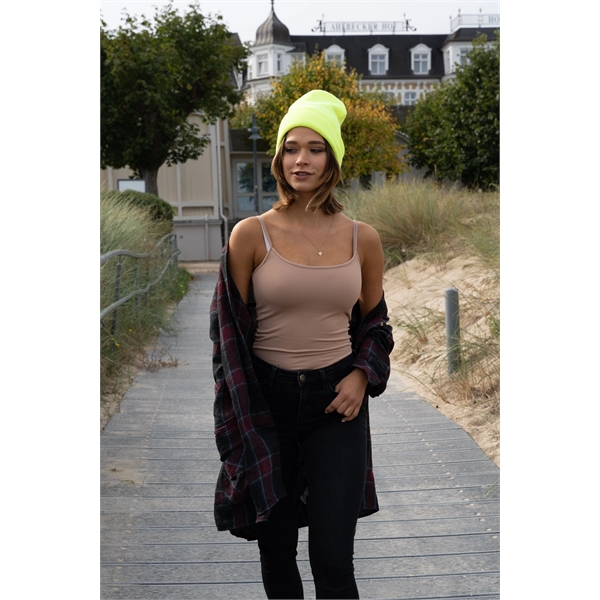 Luminescent Safety Acrylic Beanie - Luminescent Safety Acrylic Beanie - Image 3 of 6