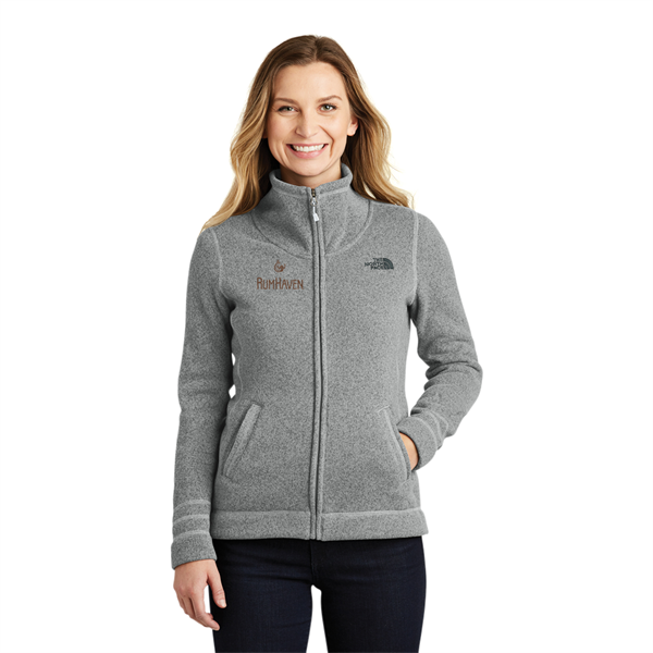 The North Face Ladies Sweater Jacket - The North Face Ladies Sweater Jacket - Image 0 of 4