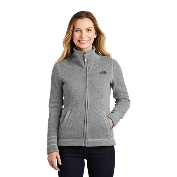 The North Face Ladies Sweater Jacket - The North Face Ladies Sweater Jacket - Image 1 of 4