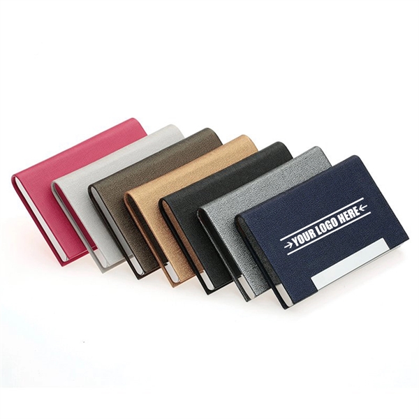 Stainless Steel Business Card Holder - Stainless Steel Business Card Holder - Image 0 of 2