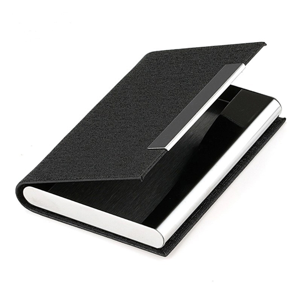 Stainless Steel Business Card Holder - Stainless Steel Business Card Holder - Image 1 of 2