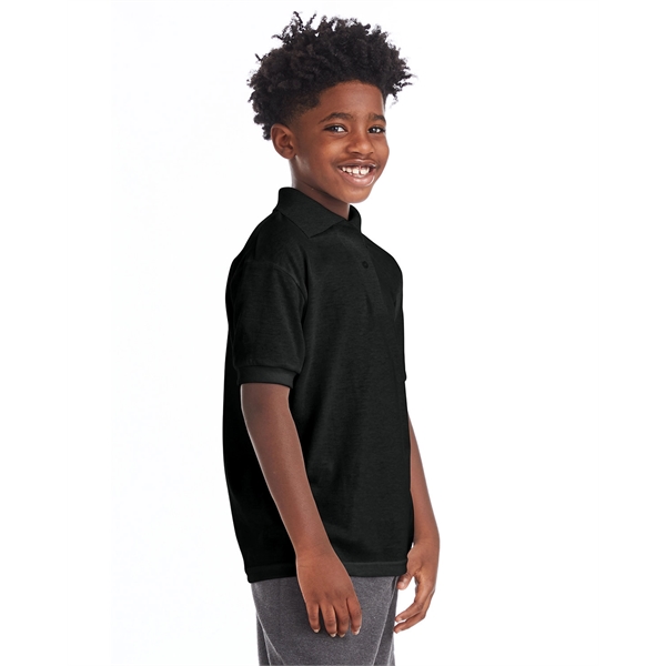 Hanes Youth EcoSmart® Jersey Knit Polo - Hanes Youth EcoSmart® Jersey Knit Polo - Image 36 of 62