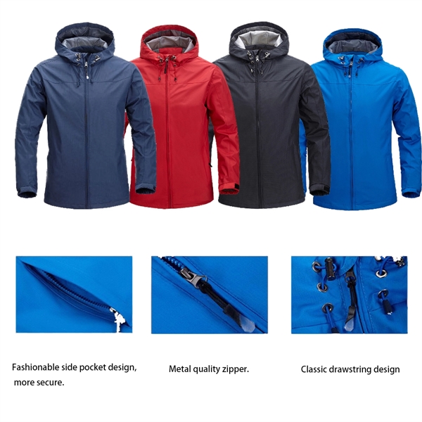 Men's Autumn And Winter Outdoor Windproof Warm Jacket - Men's Autumn And Winter Outdoor Windproof Warm Jacket - Image 1 of 1