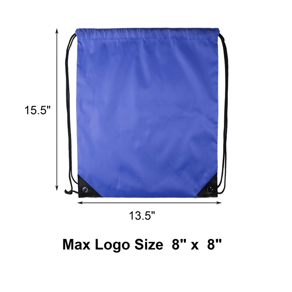 210D Polyester Drawstring Bag - 210D Polyester Drawstring Bag - Image 1 of 1