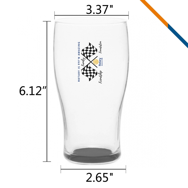 Libbey Rosal Pub Beer Glasses - Libbey Rosal Pub Beer Glasses - Image 2 of 9