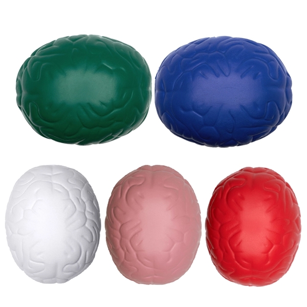 Brain Shaped Stress Reliever Ball - Brain Shaped Stress Reliever Ball - Image 3 of 4