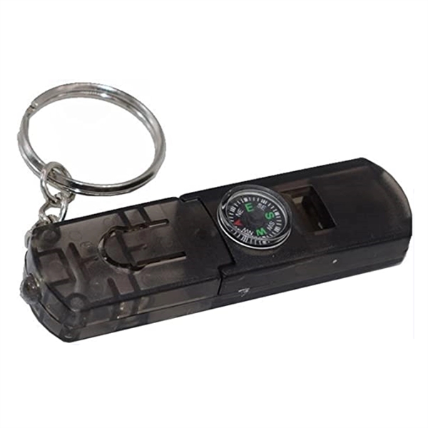 Safety Whistle Key Light With Compass - Safety Whistle Key Light With Compass - Image 4 of 9