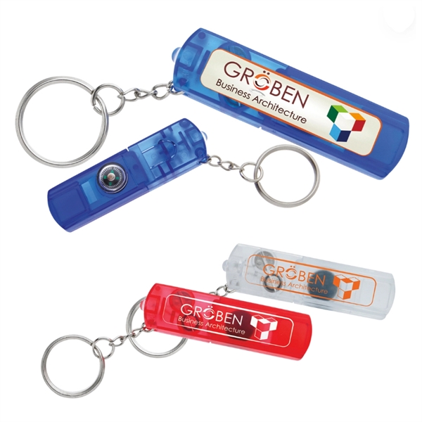 Safety Whistle Key Light With Compass - Safety Whistle Key Light With Compass - Image 9 of 9