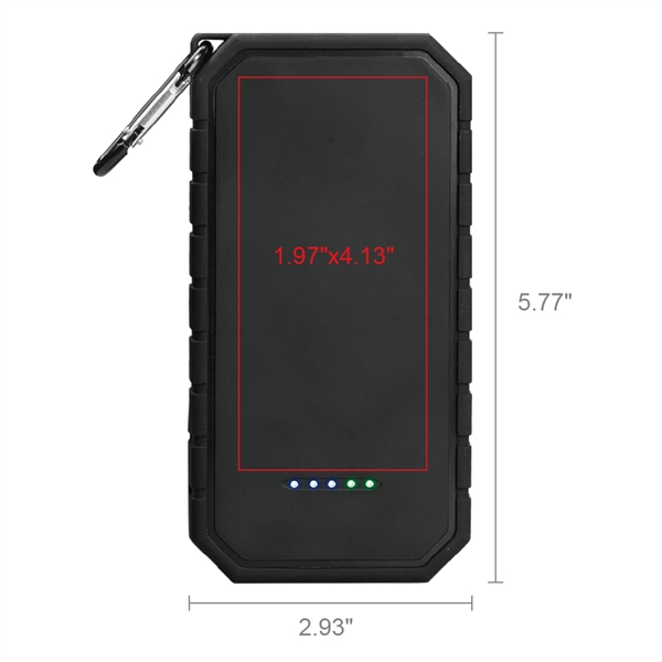 Aten IPX5 Wireless Solar Power Bank 10000 - Aten IPX5 Wireless Solar Power Bank 10000 - Image 6 of 6