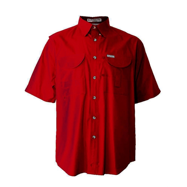 100% Polyester Short Sleeve Fishing Shirt - 100% Polyester Short Sleeve Fishing Shirt - Image 12 of 12