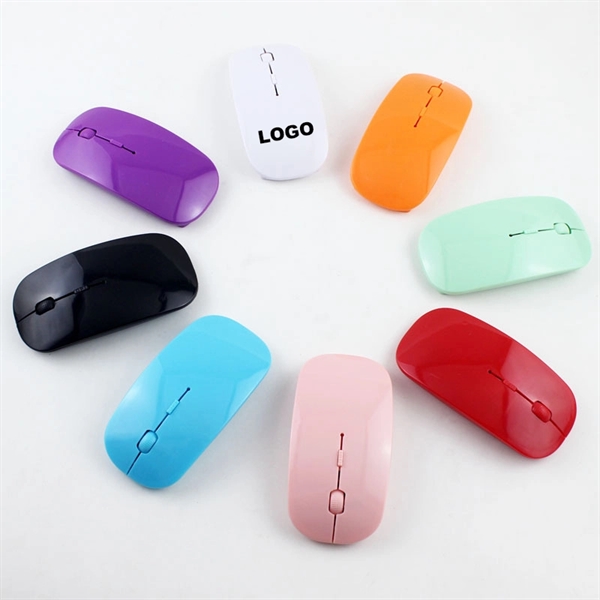 Ultra Thin 2.4GHz USB Wireless Mouse - Ultra Thin 2.4GHz USB Wireless Mouse - Image 0 of 1
