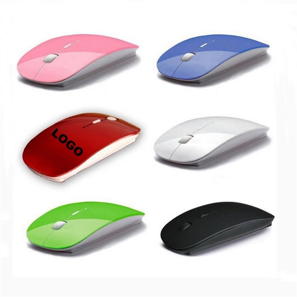 Ultra Thin 2.4GHz USB Wireless Mouse - Ultra Thin 2.4GHz USB Wireless Mouse - Image 1 of 1