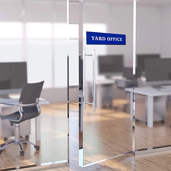 Brushed Brass Metal Wall Office Name Plate - Brushed Brass Metal Wall Office Name Plate - Image 1 of 2