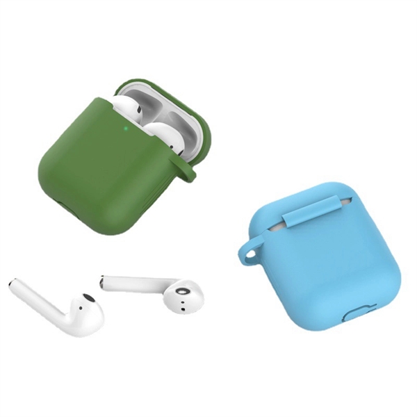 Silicone Earphone Case With Carabiner - Silicone Earphone Case With Carabiner - Image 3 of 8