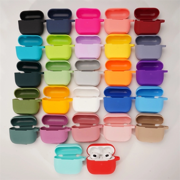 Silicone Earphone Case With Carabiner - Silicone Earphone Case With Carabiner - Image 8 of 8